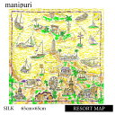 本日クーポンあり★月間優良ショップ【専用ギフトBOX入り】マニプリ manipuri シルク スカーフ 65cm×65cm 日本製 正方形 プリント リゾートマ...