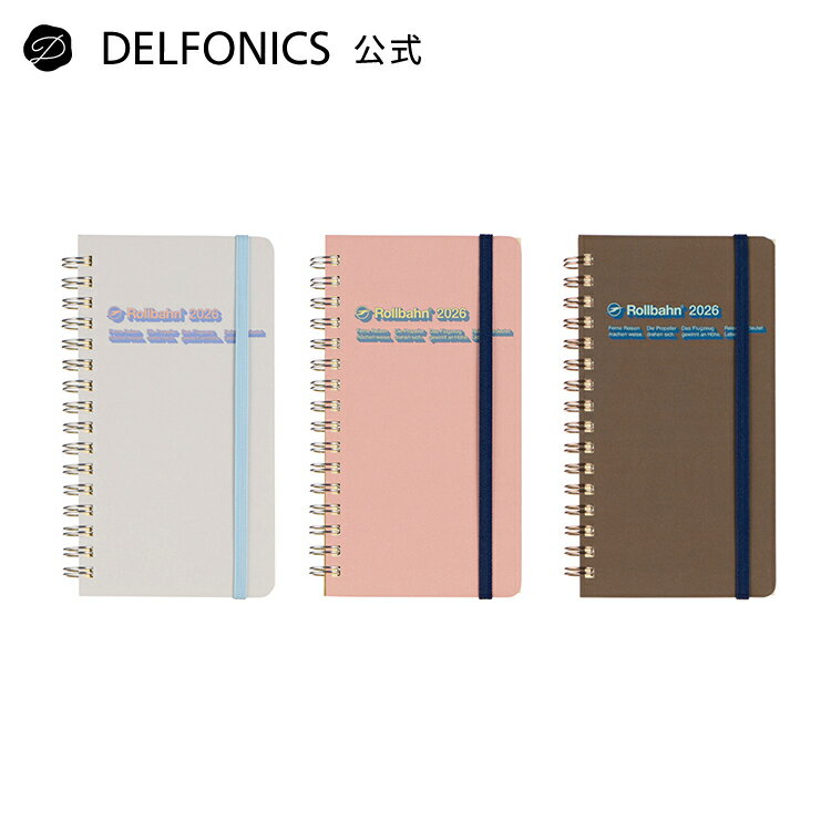 【手帳2026 公式ショップ】ロルバーンダイアリー ドロップ スリム【DELFONICS（デルフォニックス）】のサムネイル