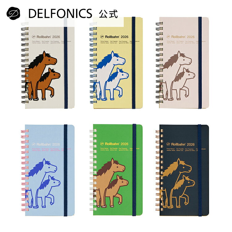 【手帳2026 公式ショップ】ロルバーンダイアリー ポニー スリム【DELFONICS（デルフォニックス）】のサムネイル
