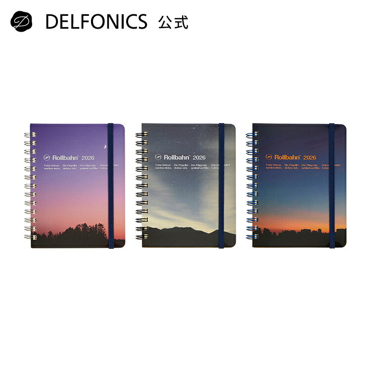【手帳2026 公式ショップ】ロルバーンダイアリー カーム M【DELFONICS（デルフォニックス）】のサムネイル
