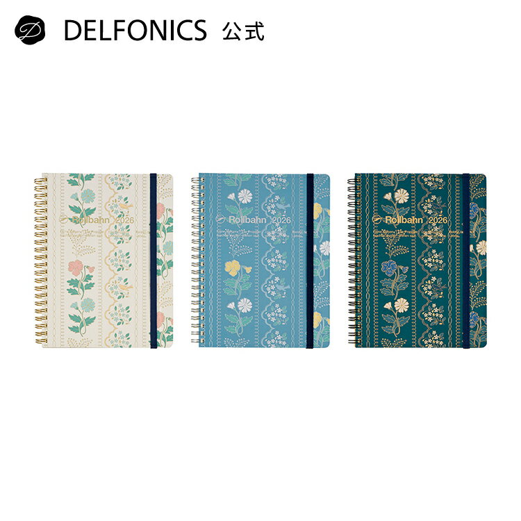 【手帳2026 公式ショップ】ロルバーンダイアリー レース A5【DELFONICS（デルフォニックス）】のサムネイル