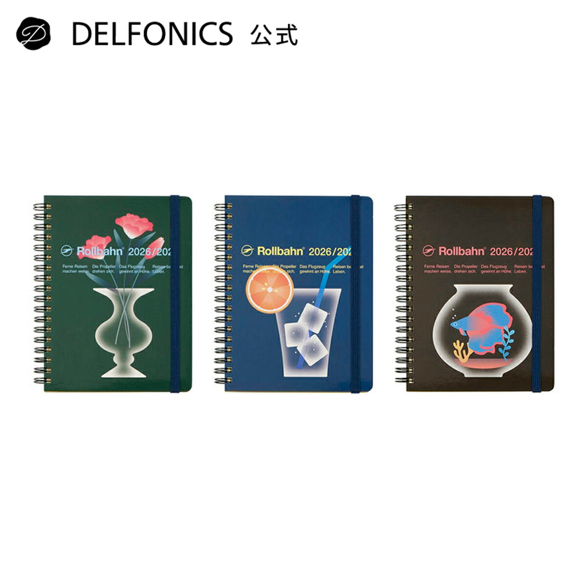 Rakuten - 【SALE 50%OFF】【手帳2026-2027 公式ショップ】ロルバーン ダイアリー クラルテ L【DELFONICS（デルフォニックス）】