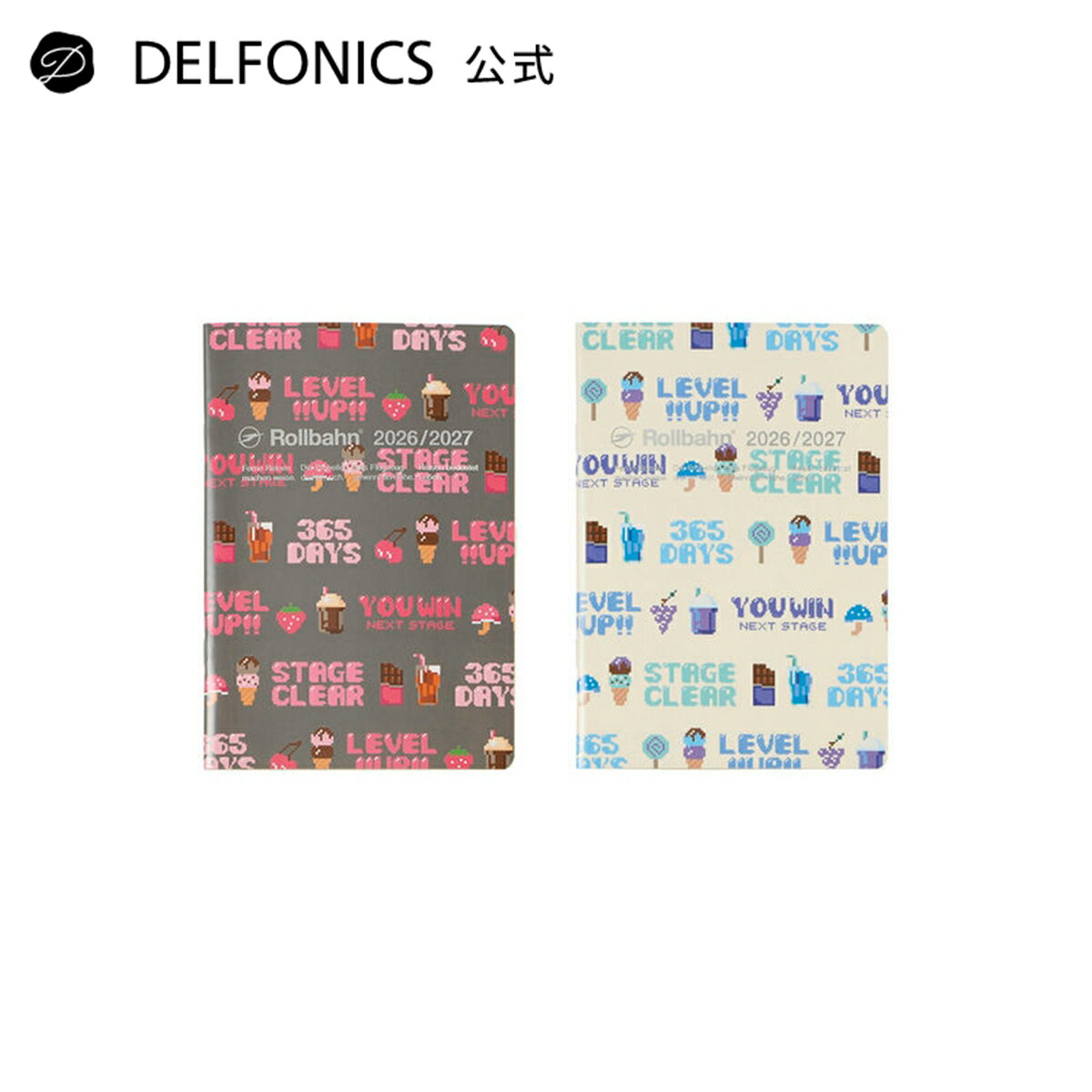 Rakuten - 【SALE 50%OFF】【手帳2026-2027 公式ショップ】ロルバーン ノートダイアリー レベルアップ B6【DELFONICS（デルフォニックス）】