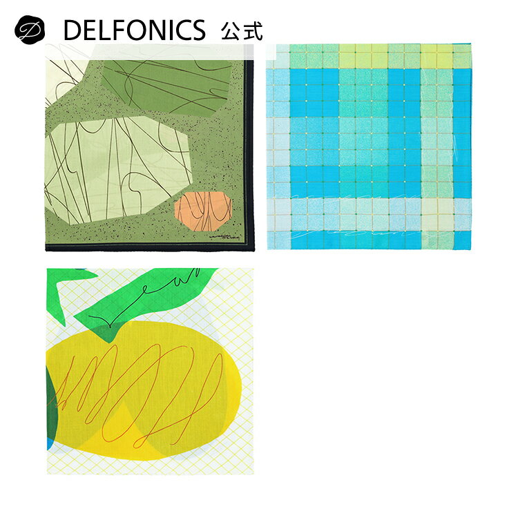 【公式ショップ】【直営店限定】Asuka Wakida ハンカチ【DELFONICS(デルフォニックス)】