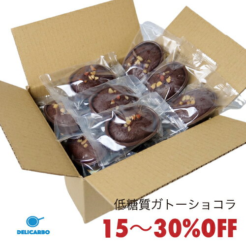 母の日 小分け 15～30%オフ【低糖質ガトーショコラ 18個 25個 40個 箱なし】個包装 送料無料 プレゼント 大量チョコ チョコレート糖質制限 お菓子 洋菓子 ギフト スイーツ おやつ プレゼント お返し 糖質オフ ロカボ