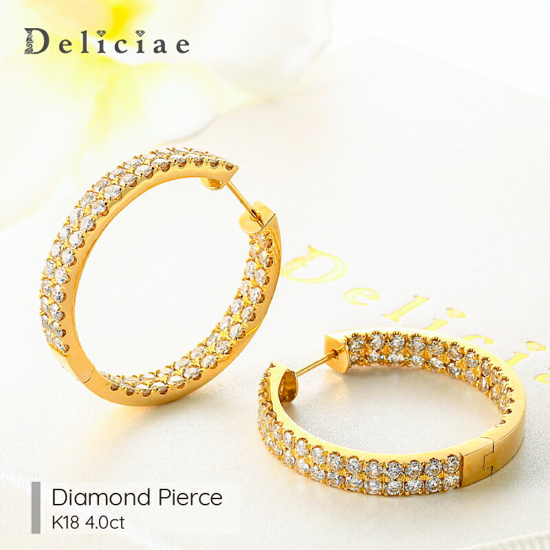 Deliciae 2Ϣޤ աץԥ K18 ŷɡڥȡ4.0ct̵ۡK18  ʼݾڽ ǥ 奨꡼£ʪ ...