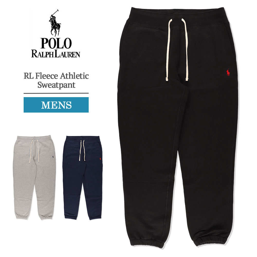 ポロ ラルフローレン 裏起毛パンツ メンズ ポロ ラルフローレン Polo Ralph Lauren 710793939 RL Fleece Athletic Sweatpant メンズ フリース スウェットパンツ パンツ ズボン スウェット スエット ボトムス ポニー 裏起毛 ブランド おしゃれ 春 秋冬 ブラック グレー ネイビー