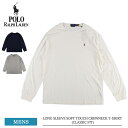 | t [ Polo Ralph Lauren 710767629 LONG SLEEVE SOFT TOUCH CREWNECK T-SHIRT (CLASSIC FIT) Y T TVc T OTVc OX[u N[lbN Vv uh t H~