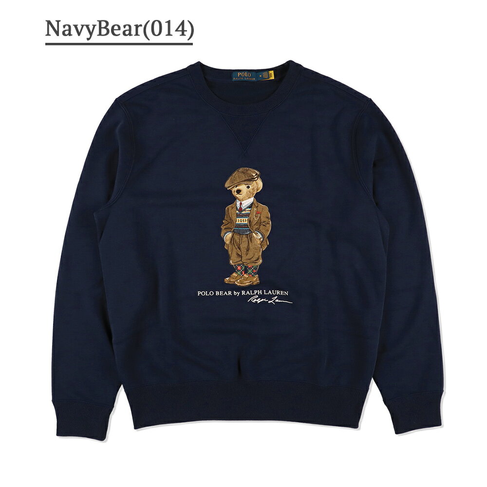 Polo Ralph Lauren ポロ ラルフ ローレン 710853308 Long Sleeve Graphic Fleece Polo Bear Crewneck Sweatshirt メンズ レディース スウェット クルーネック トレーナー 長袖 フリース 裏起毛 ポロベアー 熊 テディベア おしゃれ ブランド 春 秋冬 グレー GREY