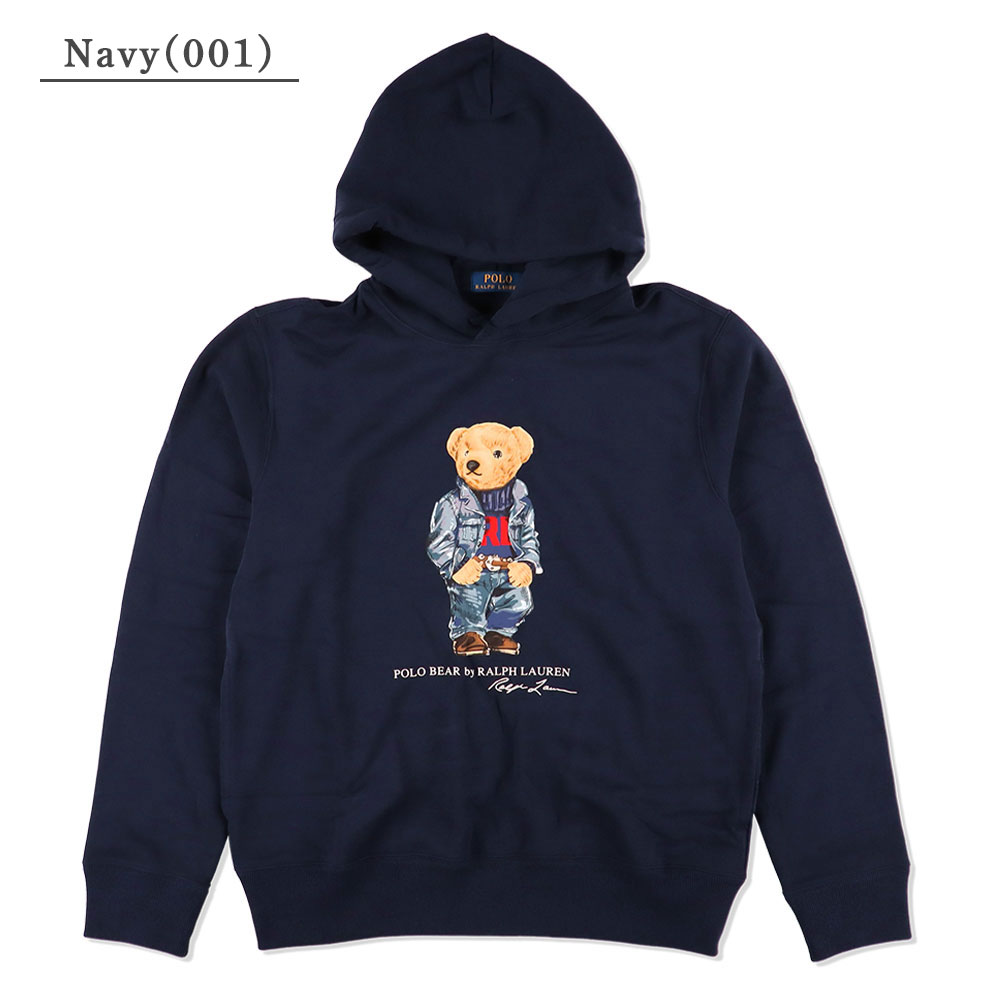 Polo Ralph Lauren ポロ ラルフ ローレン 710853309 Long Sleeve Graphic Fleece Polo Bear Hoodie メンズ レディース パーカー フーディー プルオーバー パーカ フード スウェット スエット 長袖 裏起毛 春 秋冬 ブランド ポロベアー テディベア 熊 ネイビー Navy