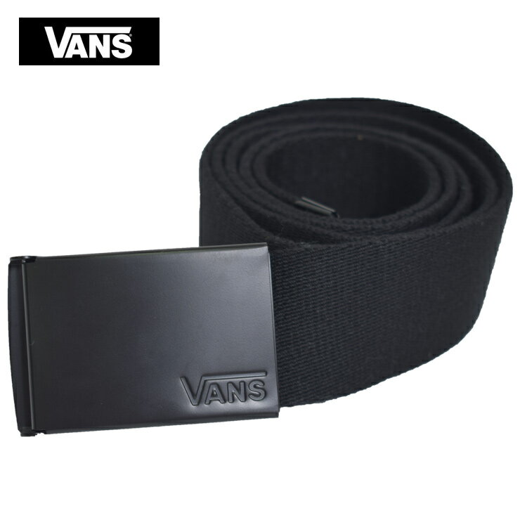 【メール便】VANS APPARELバンズ アパレル【VN0A31J1BLK】DEPPSTER II WEB BELTウェブベルトメンズ ベルト ガチャベルト