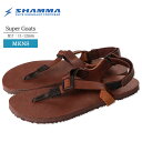 SHAMMA SANDALS シャマ サンダル Super Goats スーパーゴーツ メンズ サンダル ストラップサンダル スポーツサンダル ビーチサンダル ランニングサンダル 軽量 アウトドア プール 海水浴 レジャー 海 川 ブラウン 夏