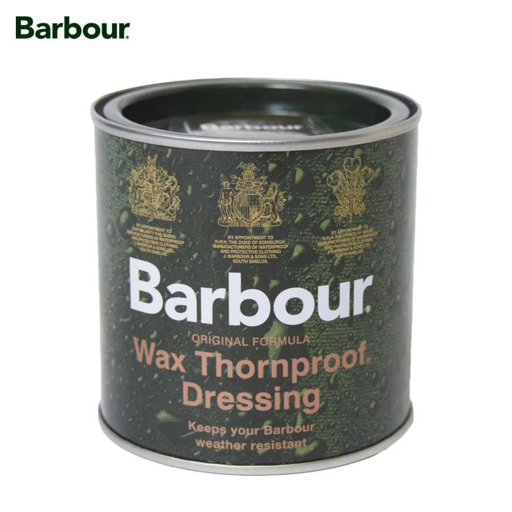 BARBOUR(バブアー)【UAC0001MI111】BARBOUR THORNPROOF DRESSINGソーンプルーフドレッシング 200mlワックス オイル オイル缶