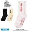 【期間限定】【超特価1,980円→1,500円】LAST RESORT AB ラストリゾート エービー Break Free Socks White Black CreamWhite