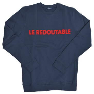 LE SLIP FRANCAISル スリップ フランセSWEAT SHIRTS Redoutable プリントNavy Burgundyメンズ スウェット トレーナー 長袖 ネイビー バーガンディー