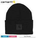 カーハート ニット帽 レディース カーハート ニット帽 ビーニー CARHARTT 101070 Knit Beanie メンズ レディース ニットキャップ 帽子 ニットビーニー レザーパッチ 男女兼用 アウトドア ブランド ギフト プレゼント 贈り物 春 秋冬 寒さ対策