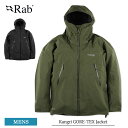 RAB ラブ ゴアテックス ジャケット QWH-01 Kangri GORE-TEX Jacket カングリ メンズ ジャケット マウンテンパーカー ウィンドブレーカー フーディー レインウェア レインジャケット 雨具 秋冬 春 登山 アウトドア スポーツ アウター