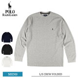 ݥ   Polo Ralph Lauren PWLCFX L/S CREW FOLDED  T ĹµT ĹµT T 󥰥꡼ 롼ͥå ץ ֥   졼 եۥ磻 ֥å ۥ磻