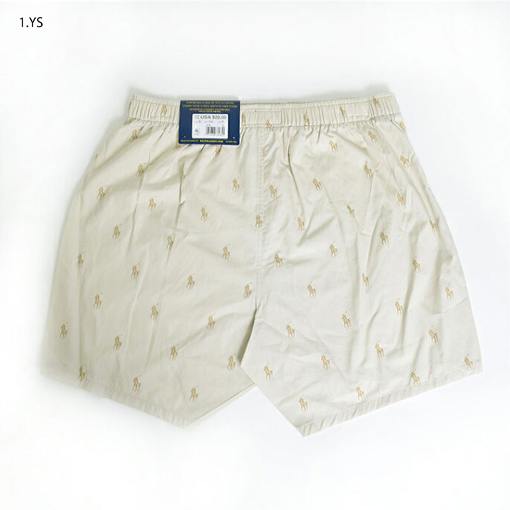 メール便 Polo Ralph Lauren ポロ ラルフ ローレン 676R Hanging Woven PP Print Boxer メンズ ボクサーショーツ メンズアンダーウェア トランクス 下着 パンツ メンズ下着 男性用下着 メンズショーツ 紳士下着