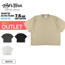 メール便 訳あり_SHAKA WEAR シャカウェア 7.5oz Garment Dye Drop Shoulder S/S T-Shirt_返品不可_交換不可_キャンセル不可