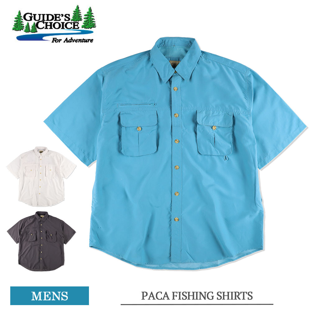 GUIDE'S CHOICE ガイドチョイス GCM652 PACA FISHING SHIRTS 