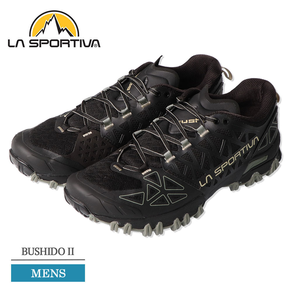 楽天デリシャス USA直輸入 セレクトスポルティバ LA SPORTIVA 36S BUSHIDO II メンズ スニーカー シューズ 靴 トレイル ランニング ウォーキング トレーニング スポーツ ハイキング トレラン トレッキングシューズ ハイキングシューズ