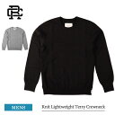 REIGNING CHAMP レイニングチャンプ RC-3528 Knit Lightweight Terry Crewneck メンズ クルーネックスエット トレーナー スウェット 長袖 スエット 無地 部屋着 ブラック ヘザーグレー Black Heather Grey ブランド おしゃれ 春 秋冬