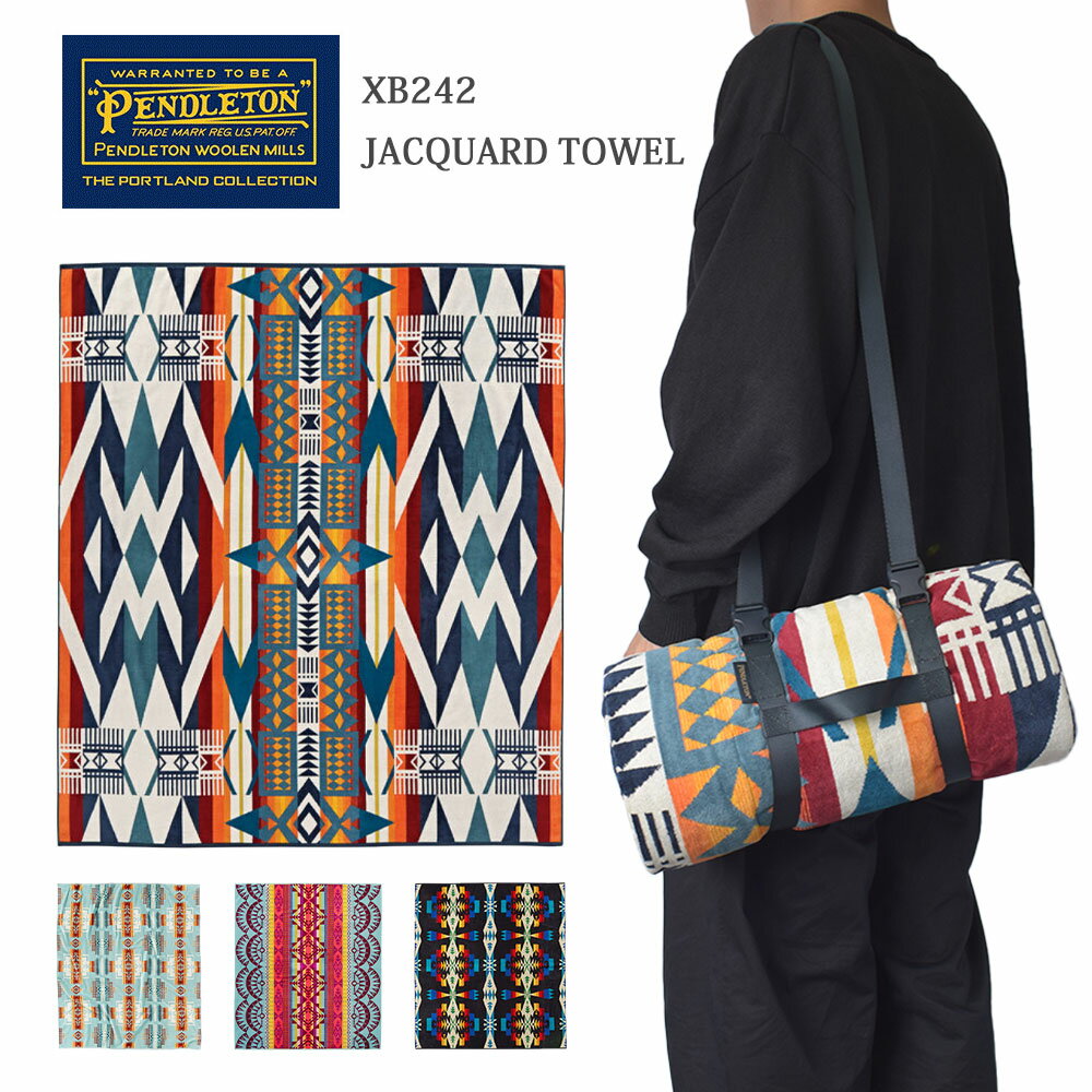 ڥɥȥ ֥󥱥å PENDLETON ѥ Х 㥫 ֥󥱥å ե  ȥɥ ƥꥢ ޥåȥ쥹С ֥֥󥱥å ե ץ쥼  £ʪ JACQUARD TOWEL XB242