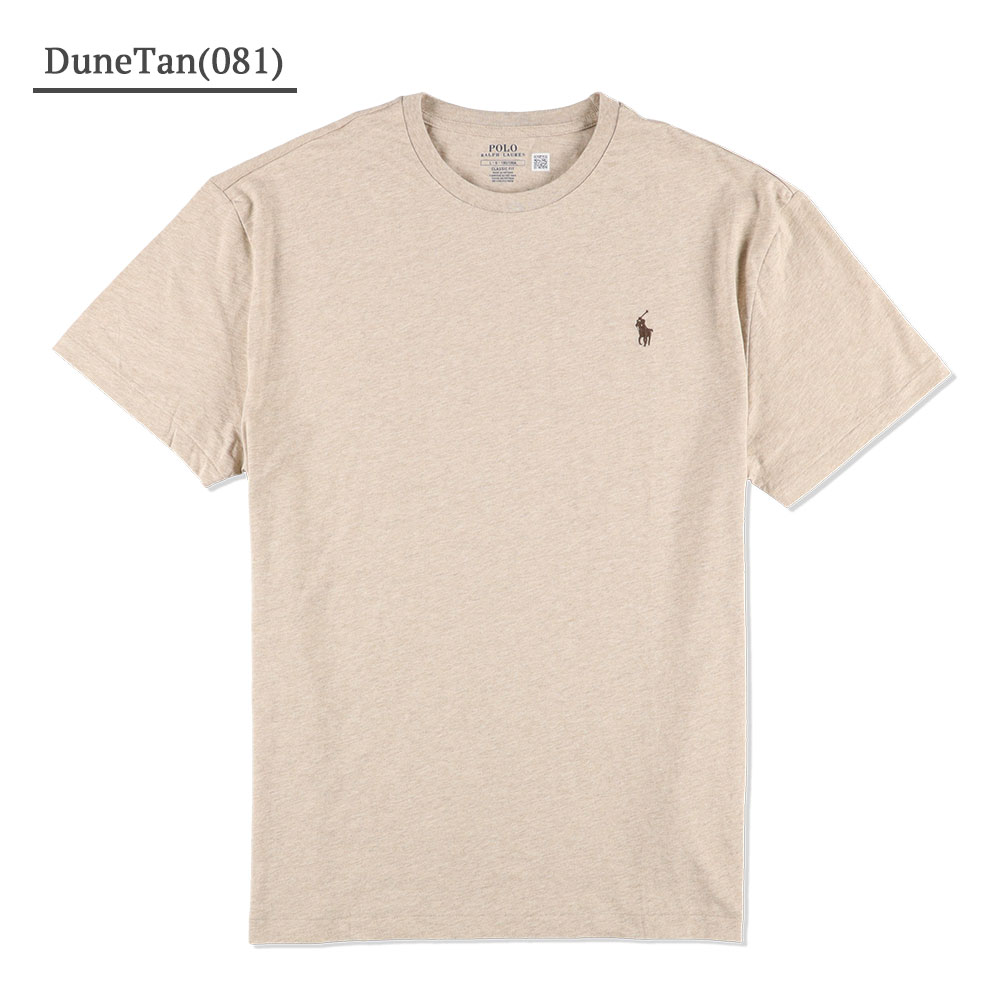 ポロ ラルフ ローレン Polo Ralph Lauren 710671426 SS Solid CN Tee Classic メンズ Tシャツ 半袖Tシャツ 半袖TEE ショートスリーブ ショートT ブランド おしゃれ ワンポイント ポニー シンプル 春夏