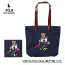 ラルフローレン ポロ ラルフ ローレン ポロベア キャンバス トートバッグ テディベア くま 刺繍 Polo Ralph Lauren CANVAS POLO BEAR SHOPPER TOTE 405931635001