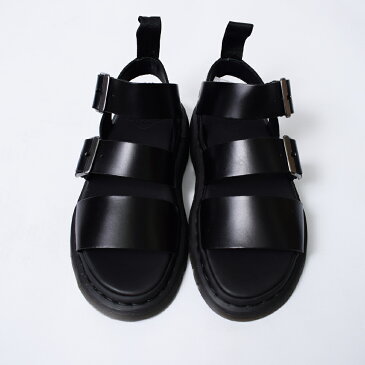 Dr.Martens ドクターマーチン 15695001 GRYPHON STRAP SANDAL メンズ グリフォン ストラップサンダル サンダル 厚底 コンフォートサンダル レザーサンダル エアクッションソール ブランド 本革 BLACK ブラック