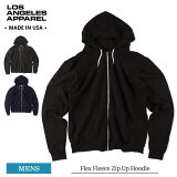 󥼥륹ѥ å åץåץѡ إӡե꡼ աǥ LOS ANGELES APPAREL  F97 Flex Fleece Zip Up Hoodie  ѡ եå ե꡼ S M L XL XXL Ĺµ ΢  ƹ ꥫ  ʪ