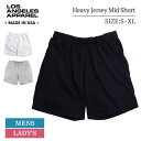 ロサンゼルスアパレル スウェット LOS ANGELES APPAREL 1241GD 8.5oz Heavy Jersey Mid Short Pants メンズ レディース ユニセックス ショートパンツ ハーフパンツ 短パン ブランド ジャージー ショーツ 春 夏 秋 LA APPAREL ロスアパ