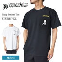 メール便Fucking Awesomeファッキンオーサム【Baby Pocket Tee】Black/White ブラック/ホワイト 黒/白メンズ 半袖 Tシャツ