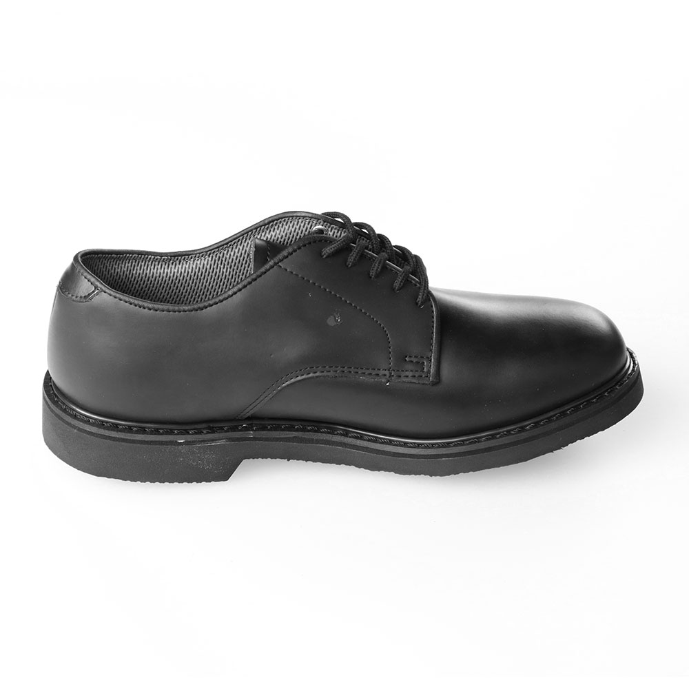 ワケあり-2190 ROTHCO ロスコ 5085 Military Uniform Oxford Leather Shoes メンズ シューズ 靴 くつ オックスフォードシューズ ミリタリー 革靴 ポストマンシューズ レザーシューズ Black ブラック