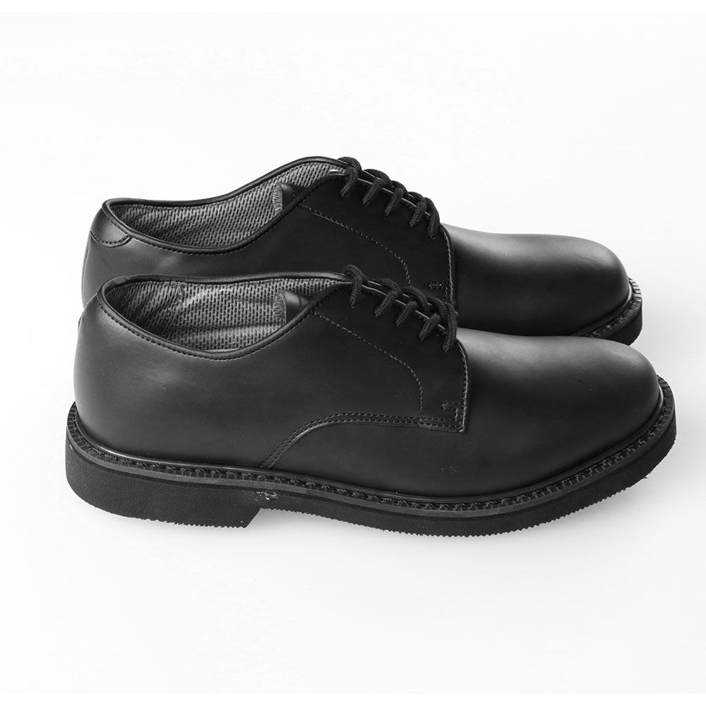 ワケあり-2173 ROTHCO ロスコ 5085 Military Uniform Oxford Leather Shoes メンズ シューズ 靴 くつ オックスフォードシューズ ミリタリー 革靴 ポストマンシューズ レザーシューズ Black ブラック