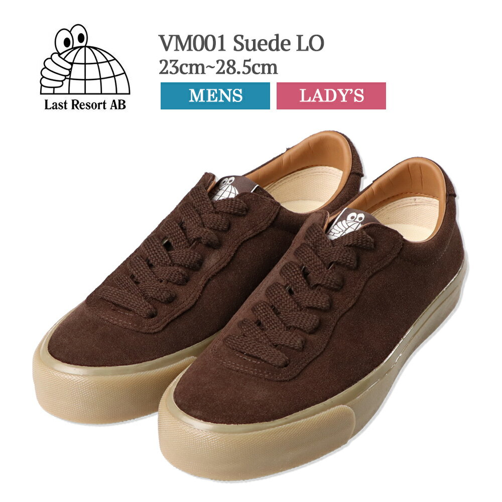 LAST RESORT AB ラストリゾート エービー VM001 Suede Lo Brown/Gum スエード ロー スニーカー メンズ レディース 靴