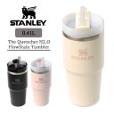 STANLEY The Quencher H2.O FlowState Tumbler スタンレー真空クエンチャー 水筒 タンブラー ストロー付き ステンレス アウトドア 保冷 保温 10-10828