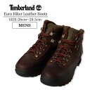 TIMBERLAND Euro Hiker Leather Boots 95100 eBo[h Y [ nCJ[ nCLO u[c uE TB095100214 BROWN