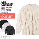 訳あり_ロサンゼルスアパレル LOS ANGELES APPAREL TX407GD L/S Heavy Thermal Crew Neck_返品不可_交換不可...