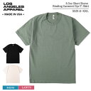 楽天デリシャス USA直輸入 セレクトロサンゼルスアパレル tシャツ LOS ANGELES APPAREL 1203GD 8.5oz Short Sleeve Binding Garment Dye T-Shirt ロスアパ ガーメントダイ Tシャツ 半袖 メンズ レディース Tシャツ 半袖Tシャツ ショートスリーブ 肉厚 無地Tシャツ ロスアパ 春 夏