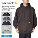 カーハート K121 スウェット パーカー CARHARTT Men 039 s Midweight Hooded Pullover Sweatshirt メンズ ミッドウェイト フード プルオーバー パーカ スウェット フーディー 大きいサイズ 春 秋冬 ギフト プレゼント 誕生日