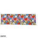 BT21 公式グッズ 新作 ゲットトゥゲザー 接触冷感タオル 30×100cm タオル おしゃれ かわいい ギフト プレゼント