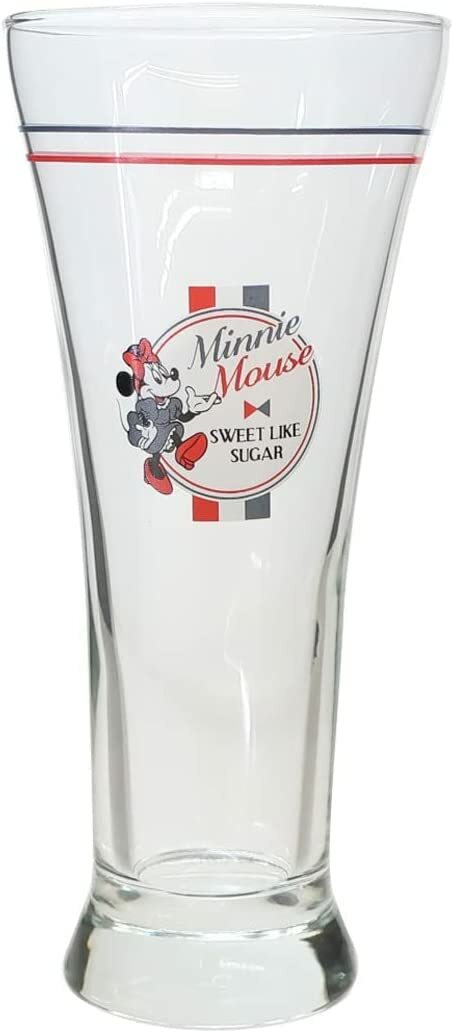 【楽天スーパーセール期間限定ポイント5倍】【送料無料】ディズニー ミニーマウス ジュースグラス トリコロール 290cc レトロ かわいい おしゃれ ギフト プレゼントのサムネイル