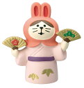 デコレ コンコンブル 2023年新作 お正月 ねこずきん 舞踊うさぎ ZSG-86929G 干支 兎 卯 DECOLE concombre 縁起 ギフト プレゼント