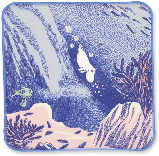 2024年新柄 ムーミン スマホ メガネ拭きハンカチ 海の中 20x20cm MOOMIN リトルミイ スナフキン ニョロニョロ ハンドタオル おしゃれ かわいい ギフト プレゼント 2024年新柄 ムーミン スマホ メガネ拭きハンカチ 海の中 20x20cm MOOMIN リトルミイ スナフキン ニョロニョロ ハンドタオル おしゃれ かわいい ギフト プレゼント