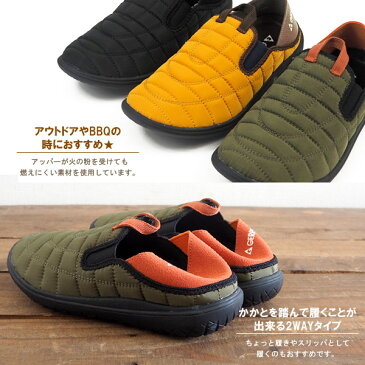 ジェリー GERRY スリッポン GR-5502 レディース ジュニア アウトドア カジュアル サイドゴア 2WAY モックシューズ キャンプ かかとが踏める