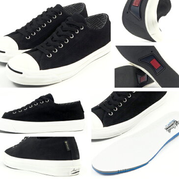コンバース CONVERSE スニーカー JACK PURCELL GORE-TEX SUEDE RH ジャックパーセル ゴアテックス スエード RH メンズ 黒スニーカー シンプル 正規品 ローカット 防水透湿素材 ゴアテックス 撥水加工