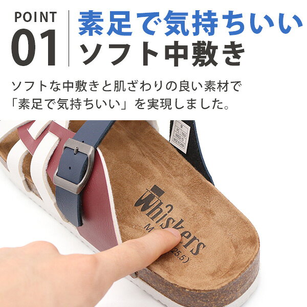 サンダル メンズ 靴 コンフォートサンダル ソフト 快適 歩きやすい 疲れにくい お...