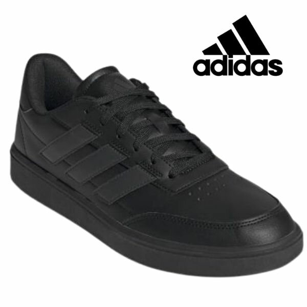 Rakuten - 【楽天スーパーSALE】 adidas アディダス スニーカー メンズ レディース 靴 黒 ブラック 通学 コート 通勤 スポーティー カジュアル ウォーキング 人気 ブランド COURTBLOCKU IF6449 コートブロック 【NB】